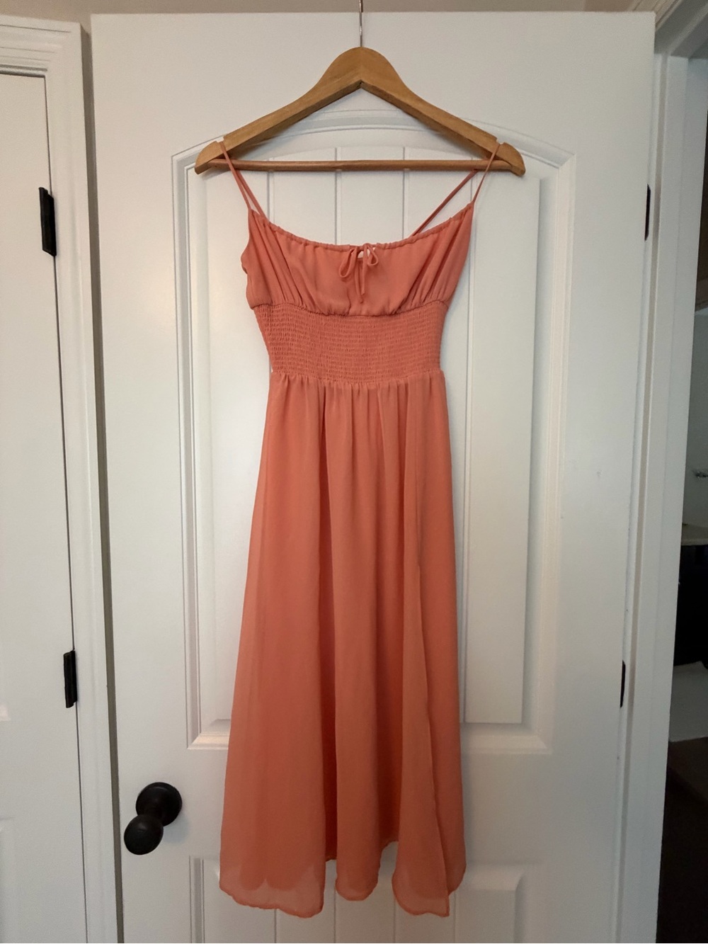 Aritzia - Wilfred Coral Dress